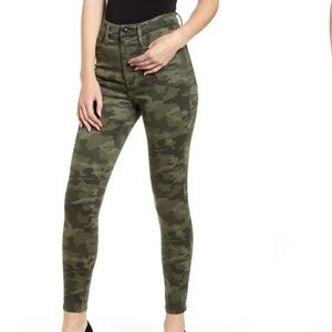 Good American Good Waist Camo